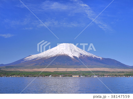 山中湖畔からの風景-77880 38147559