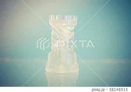 One object photopolymer printed on a 3d printer. One object photopolymer printed on a 3d printer. 38148513