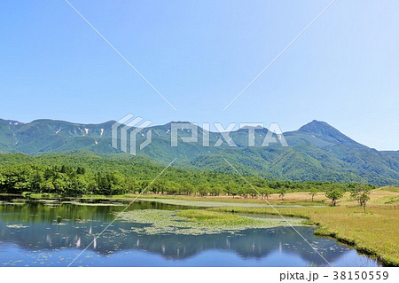 北海道　知床　知床連山　知床五湖 38150559