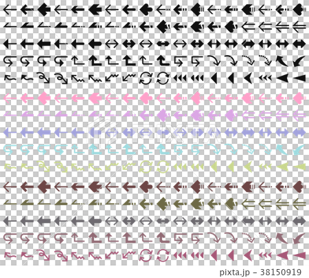 Arrow color variation Arrow color variation 38150919