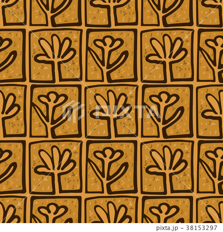 Abstract Golden blossoms. 38153297