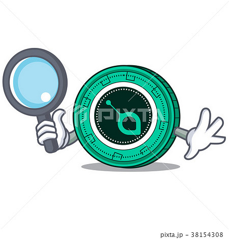 Detective SiaCoin character cartoon style 38154308