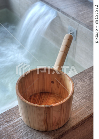 Wooden water dipper Wooden water dipper 38155522
