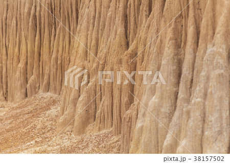 Texture of soil wall Texture of soil wall 38157502