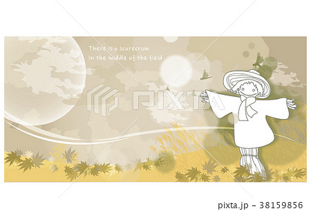 かかし イラスト 図のイラスト素材
