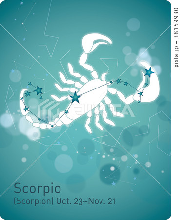 星座 サソリ イラスト 38159930