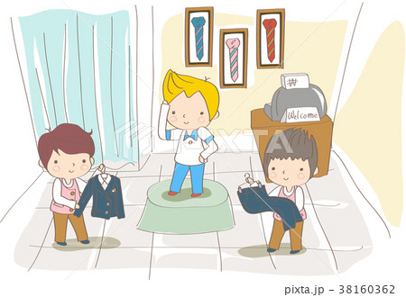 ショッピング 買い物 男 38160362