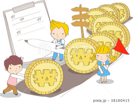 お金 コイン 男 38160415