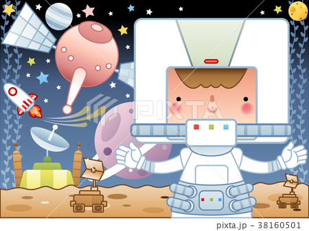 宇宙 宇宙飛行士 惑星 38160501