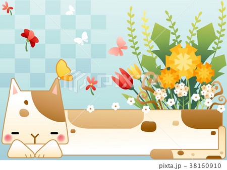 春 動物 蝶 38160910