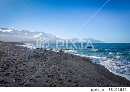 Kaikoura beach, New Zealand 38161615