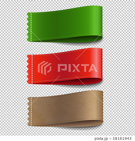 Colorful Labels Set Transparent Background 38161943