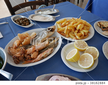 キプロスのメゼ　地中海料理 38162884