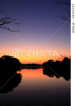 夕焼け空 夕焼け空 38163203