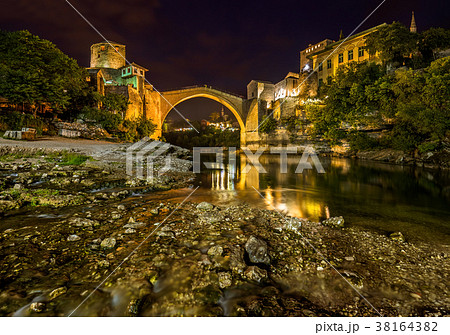 Old Bridge in Mostar - Bosnia and Herzegovina 38164382