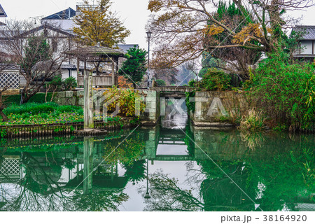 柳川　城堀水門 38164920