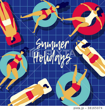 People on the beach. Poster 38165074