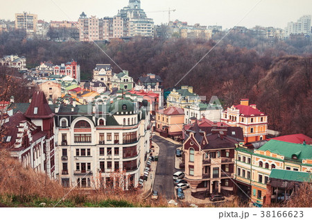View On Kiev on cloudy day. Kiev. Ukraine 38166623