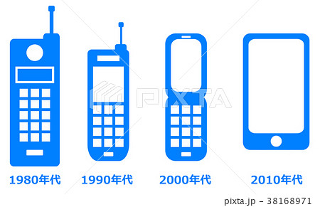 携帯電話のイラスト素材