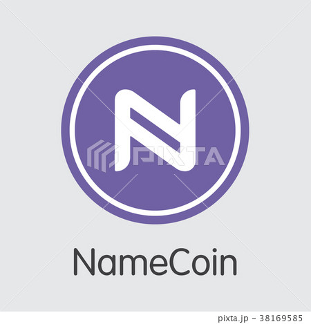 Namecoin - Cryptocurrency Colored Logo. 38169585