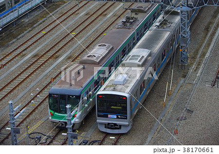 唐木田出張所に停留する電車 唐木田出張所に停留する電車 38170661