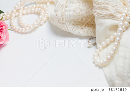 Female accessories on white 38172619