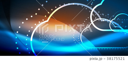 Vector cloud computing, storage concept 38175521