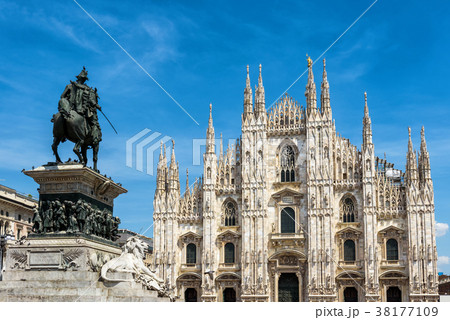 Milan Cathedral, or Duomo, in Milan, Italy 38177109