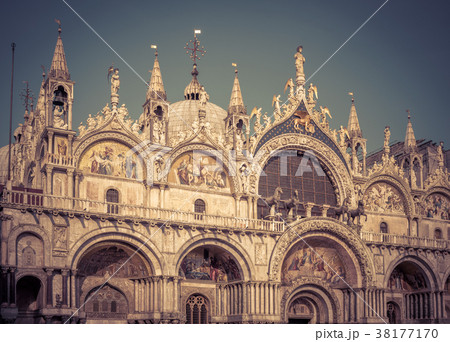Saint Mark`s Basilica in Venice, Italy 38177170