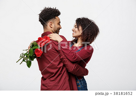 Couple Concept - Young african american couple Couple Concept - Young african american couple 38181652