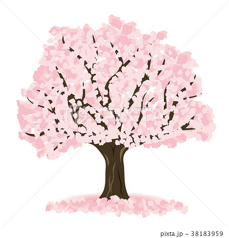 桜の木 イラスト素材のイラスト素材