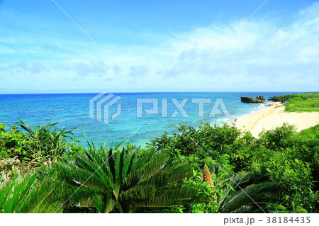 沖縄　読谷村　ニライビーチ 38184435
