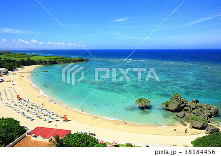沖縄 読谷村 ニライビーチ 沖縄 読谷村 ニライビーチ 38184456