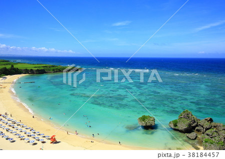 沖縄 読谷村 ニライビーチ 沖縄 読谷村 ニライビーチ 38184457