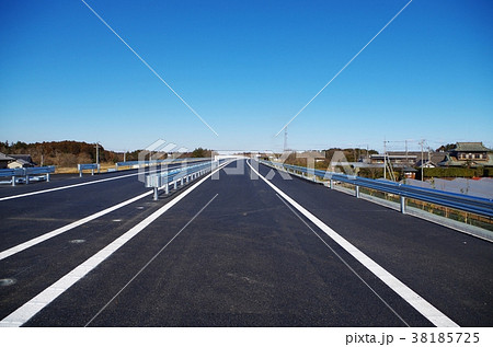 高速道路の開通前 38185725