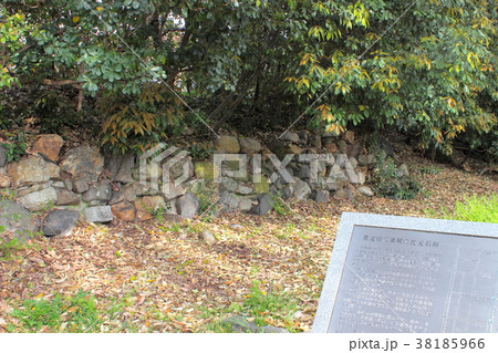 京都 旧二条城復元石垣 京都 旧二条城復元石垣 38185966