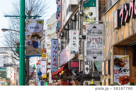 コリアタウン 新大久保 コリアタウン 新大久保 38187790