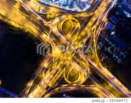 Bangkok Expressway top view Bangkok Expressway top view 38188475