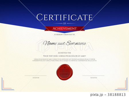 Certificate template, diploma design 38188813