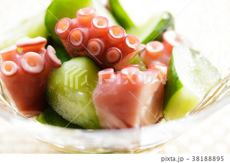 蛸と胡瓜の三杯酢 蛸と胡瓜の三杯酢 38188895