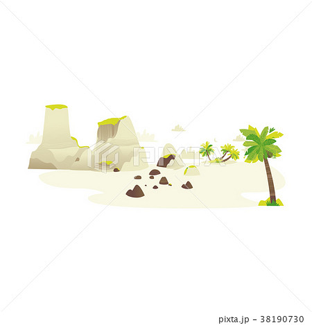 Vector flat travelling beach vacation symbols icon Vector flat travelling beach vacation symbols icon 38190730