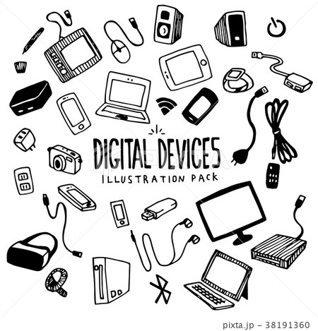Digital Devices Illustration pack Digital Devices Illustration pack 38191360