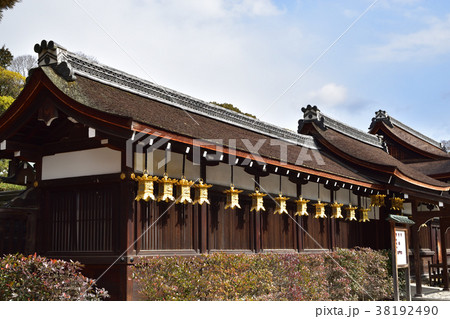 青空と三井神社 青空と三井神社 38192490