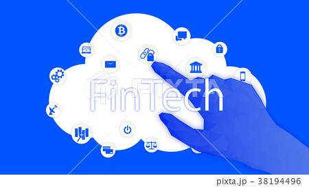 fintech_イラスト fintech_イラスト 38194496