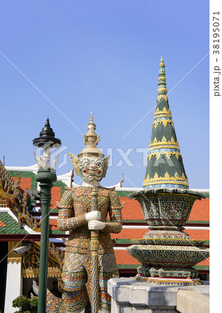 タイ王国 王宮 ワット・プラケーオ タイ王国 王宮 ワット・プラケーオ 38195071