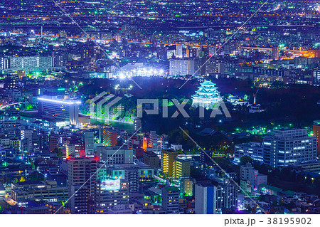 ミッドランドスクエアから見た夜景 38195902