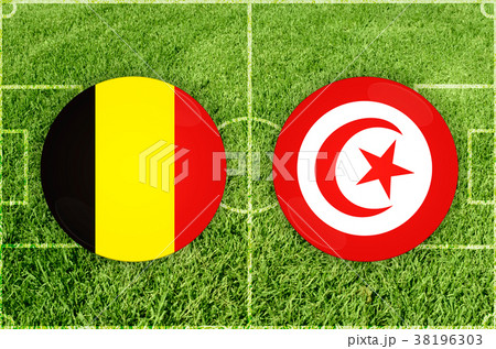 Belgium vs Tunisia football match Belgium vs Tunisia football match 38196303