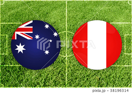 Australia vs Peru football match 38196314