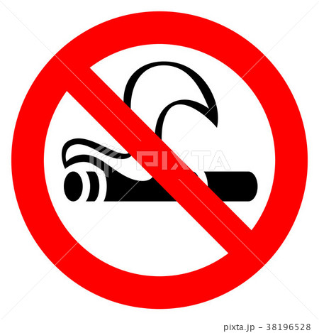 No smoking red sign No smoking red sign 38196528