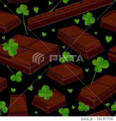 Seamless St. Patrick's day background 38197756